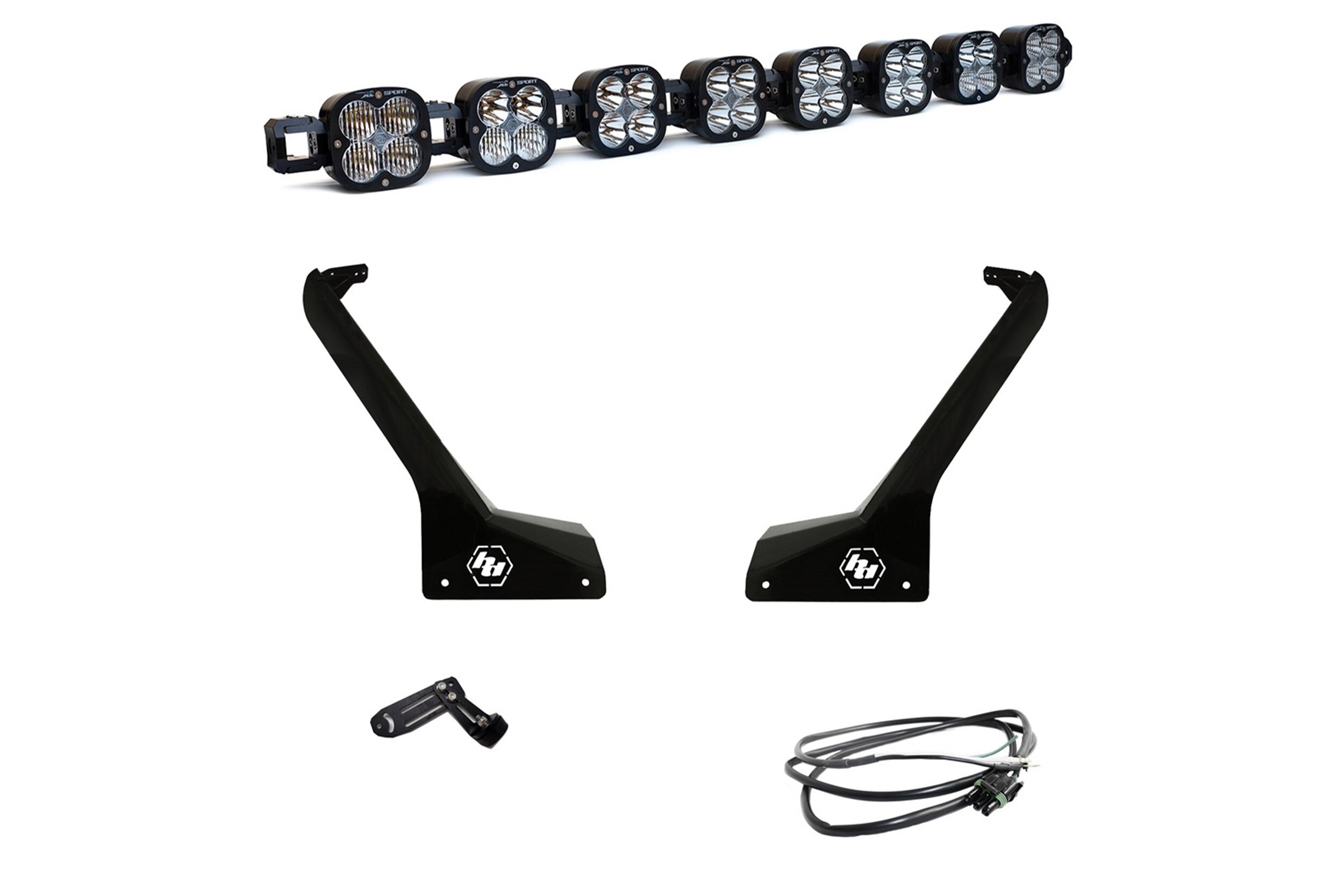 18-26 Jeep Wrangler JL XL Roof Mount Light Kit